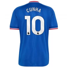 Manchester United FC Cunha 10 Vieraspaita 2026-27 Pelipaita