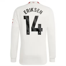 Manchester United FC Eriksen 14 Kolmas Pelipaita 2023-24 Jalkapallo Pelipaidat Peliasut(L/S)