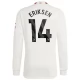 Manchester United FC Eriksen 14 Kolmas Pelipaita 2023-24 Jalkapallo Pelipaidat Peliasut(L/S)