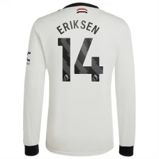 Manchester United FC Eriksen 14 Kolmas Pelipaita 2024-25 Jalkapallo Pelipaidat Peliasut(L/S)
