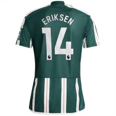 Manchester United FC Eriksen 14 Vieraspelipaita 2023-24 Jalkapallo Pelipaidat Peliasut