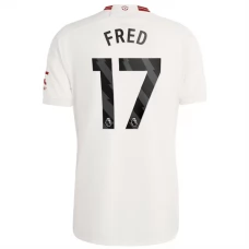 Manchester United FC Fred 17 Kolmas Pelipaita 2023-24 Jalkapallo Pelipaidat Peliasut