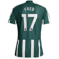 Manchester United FC Fred 17 Vieraspelipaita 2023-24 Jalkapallo Pelipaidat Peliasut
