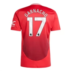 Manchester United FC Garnacho 17 Kotipelipaita 2024-25 Jalkapallo Pelipaidat Peliasut