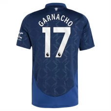 Manchester United FC Garnacho 17 Vieraspelipaita 2024-25 Jalkapallo Pelipaidat Peliasut