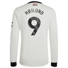Manchester United FC Højlund 9 Kolmas Pelipaita 2024-25 Jalkapallo Pelipaidat Peliasut(L/S)
