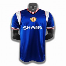 Manchester United FC Kolmas Pelipaita Retro 1985-86 Jalkapallo Pelipaidat Peliasut