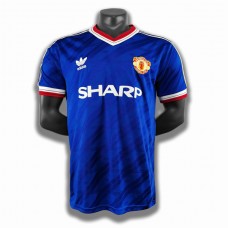 Manchester United FC Kolmas Pelipaita Retro 1986-88 Jalkapallo Pelipaidat Peliasut