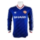 Manchester United FC Kolmas Pelipaita Retro 1986-88 Jalkapallo Pelipaidat Peliasut(L/S)