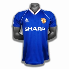 Manchester United FC Kolmas Pelipaita Retro 1988-90 Jalkapallo Pelipaidat Peliasut
