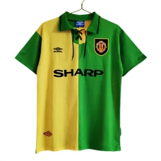 Manchester United FC Kolmas Pelipaita Retro 1992-94 Jalkapallo Pelipaidat Peliasut