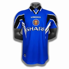 Manchester United FC Kolmas Pelipaita Retro 1996-98 Jalkapallo Pelipaidat Peliasut