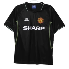 Manchester United FC Kolmas Pelipaita Retro 1998-99 Jalkapallo Pelipaidat Peliasut