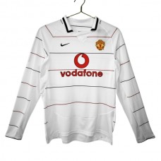 Manchester United FC Kolmas Pelipaita Retro 2003-04 Jalkapallo Pelipaidat Peliasut(L/S)