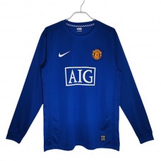Manchester United FC Kolmas Pelipaita Retro 2008-09 Jalkapallo Pelipaidat Peliasut(L/S)
