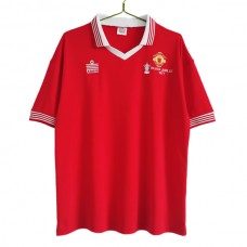 Manchester United FC Kotipelipaita FA Cup Final Retro 1977 Jalkapallo Pelipaidat Peliasut