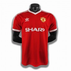 Manchester United FC Kotipelipaita Retro 1983-84 Jalkapallo Pelipaidat Peliasut