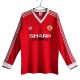 Manchester United FC Kotipelipaita Retro 1983-84 Jalkapallo Pelipaidat Peliasut(L/S)