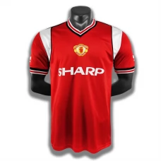 Manchester United FC Kotipelipaita Retro 1985-86 Jalkapallo Pelipaidat Peliasut