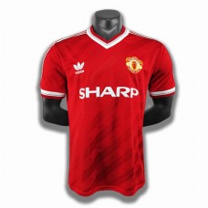 Manchester United FC Kotipelipaita Retro 1986-88 Jalkapallo Pelipaidat Peliasut