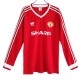 Manchester United FC Kotipelipaita Retro 1986-88 Jalkapallo Pelipaidat Peliasut(L/S)
