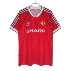 Manchester United FC Kotipelipaita Retro 1991-92 Jalkapallo Pelipaidat Peliasut