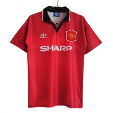 Manchester United FC Kotipelipaita Retro 1994-96 Jalkapallo Pelipaidat Peliasut