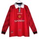 Manchester United FC Kotipelipaita Retro 1996-97 Jalkapallo Pelipaidat Peliasut(L/S)