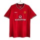Manchester United FC Kotipelipaita Retro 2000-02 Jalkapallo Pelipaidat Peliasut