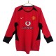 Manchester United FC Kotipelipaita Retro 2002-04 Jalkapallo Pelipaidat Peliasut(L/S)