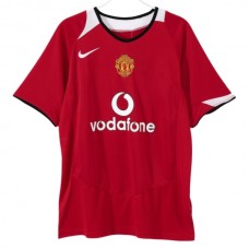 Manchester United FC Kotipelipaita Retro 2004-06 Jalkapallo Pelipaidat Peliasut
