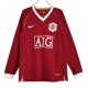 Manchester United FC Kotipelipaita Retro 2006-07 Jalkapallo Pelipaidat Peliasut(L/S)