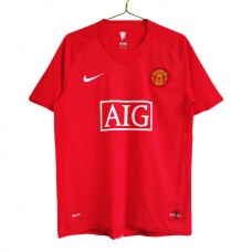 Manchester United FC Kotipelipaita Retro 2007-08 Jalkapallo Pelipaidat Peliasut