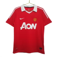 Manchester United FC Kotipelipaita Retro 2010-11 Jalkapallo Pelipaidat Peliasut