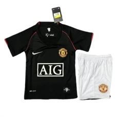 Manchester United FC Lasten Kolmas Pelipaita Retro 2007-08 Jalkapallo Pelipaidat Peliasut