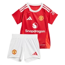 Manchester United FC Lasten Kotipelipaita 2024-25 Jalkapallo Pelipaidat Peliasut