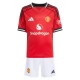 Manchester United FC Lasten Kotipelipaita 2025-26 Jalkapallo Pelipaidat Peliasut