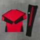 Manchester United FC Lasten Tracksuit 2026-27 - 1-4 Zip Punainen