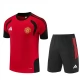 Manchester United FC Lasten Tracksuit(Paita+Shorts) 2026-27 Punainen
