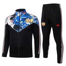 Manchester United FC Lasten Tracksuit(Takki+Housut) 2026-27 - Musta