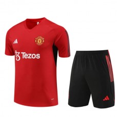 Manchester United FC Lasten Treenipaita Suits 2023-24 - Shorts Punainen