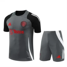 Manchester United FC Lasten Treenipaita Suits 2024-25 - Shorts Harmaa