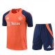 Manchester United FC Lasten Treenipaita Suits 2024-25 - Shorts Oranssi