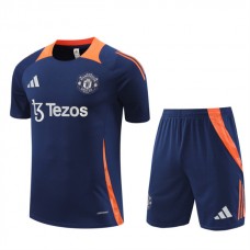 Manchester United FC Lasten Treenipaita Suits 2024-25 - Shorts Sininen
