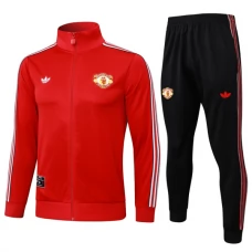 Manchester United FC Lasten Treenitakki Suits 2025-26 - Punainen