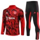 Manchester United FC Lasten Verryttelypuku 2023-24 - 1-4 Zip Camouflage