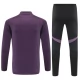 Manchester United FC Lasten Verryttelypuku 2025-26 - 1-4 Zip Violetti