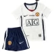 Manchester United FC Lasten Vieraspelipaita Retro 2008-09 Jalkapallo Pelipaidat Peliasut