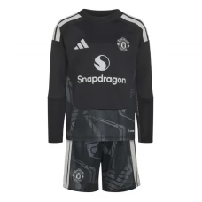 Manchester United FC Maalivahdin Kotipaita 2026-27 Lasten Pelipaita Long Sleeve