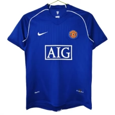 Manchester United FC Maalivahdin Kotipelipaita Retro 2007-08 Jalkapallo Pelipaidat Peliasut